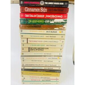 TRAVIS MCGEE John D. MacDonald Complete 21 Novel Book Series Good Condition Lot